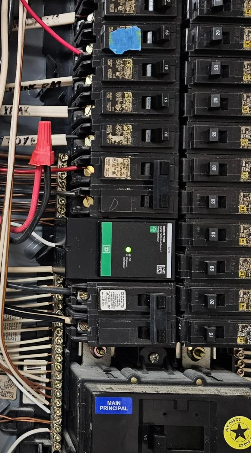 Customer review photo for Why a Power Strip Is Not Surge Protection: What I Install Instead