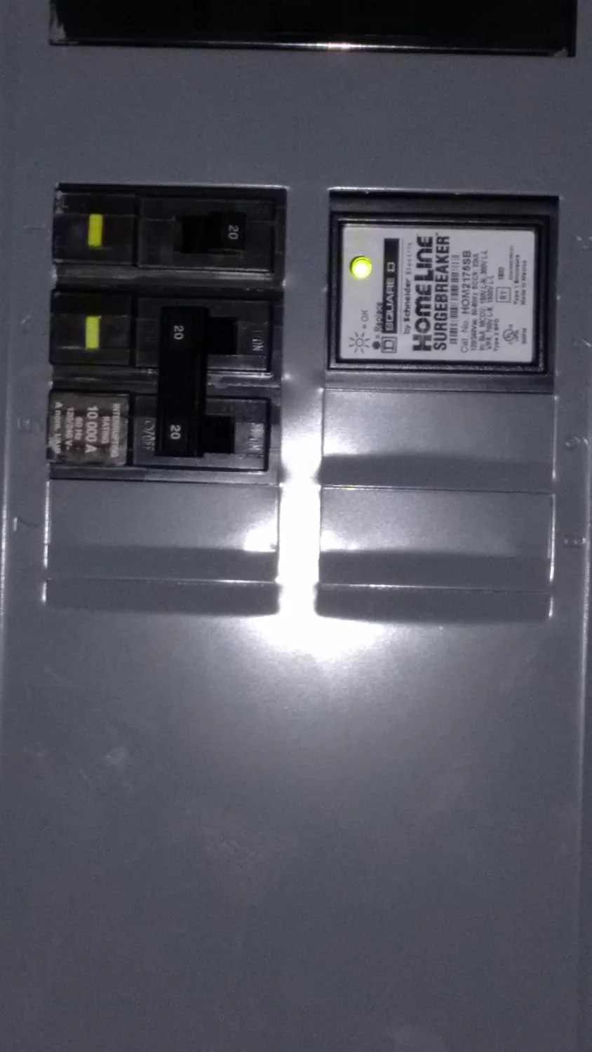 Customer review photo for Why a Power Strip Is Not Surge Protection: What I Install Instead
