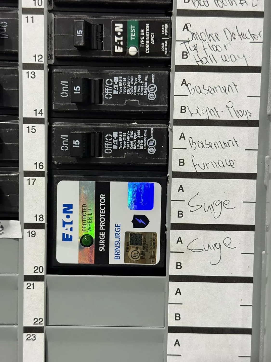 Customer review photo for Why a Power Strip Is Not Surge Protection: What I Install Instead