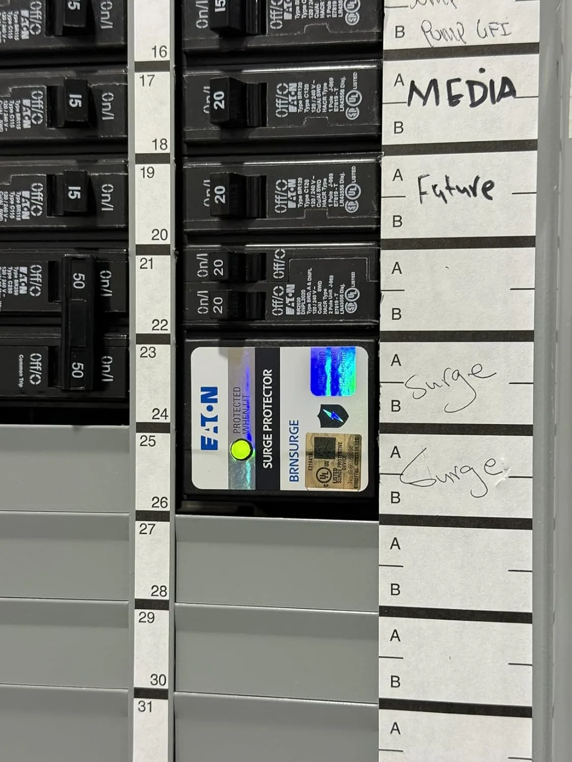 Customer review photo for Why a Power Strip Is Not Surge Protection: What I Install Instead