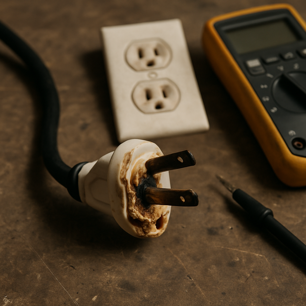 The Extension Cord Mistakes That Cause House Fires — What I See on Inspections — image 1