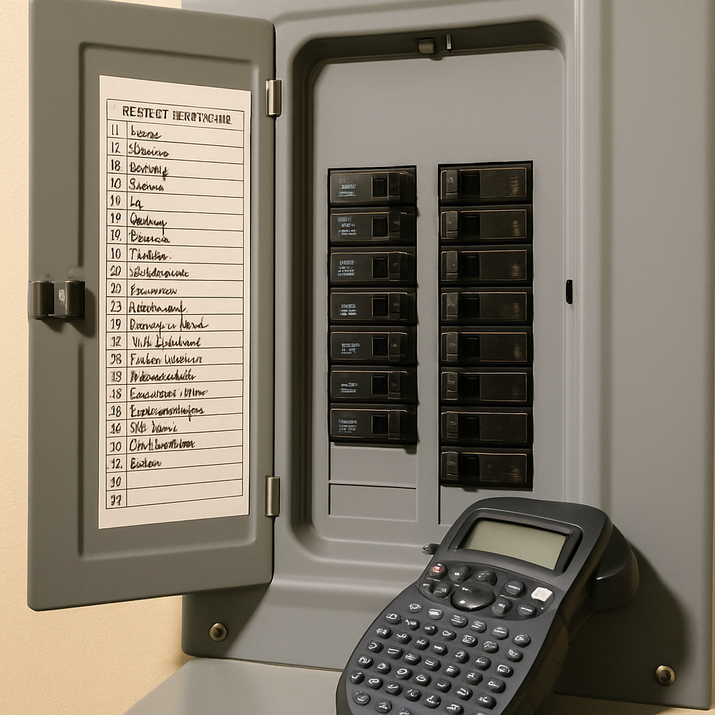 Why I Relabel Almost Every Breaker Panel I Touch — And How to Do It Right — image 1