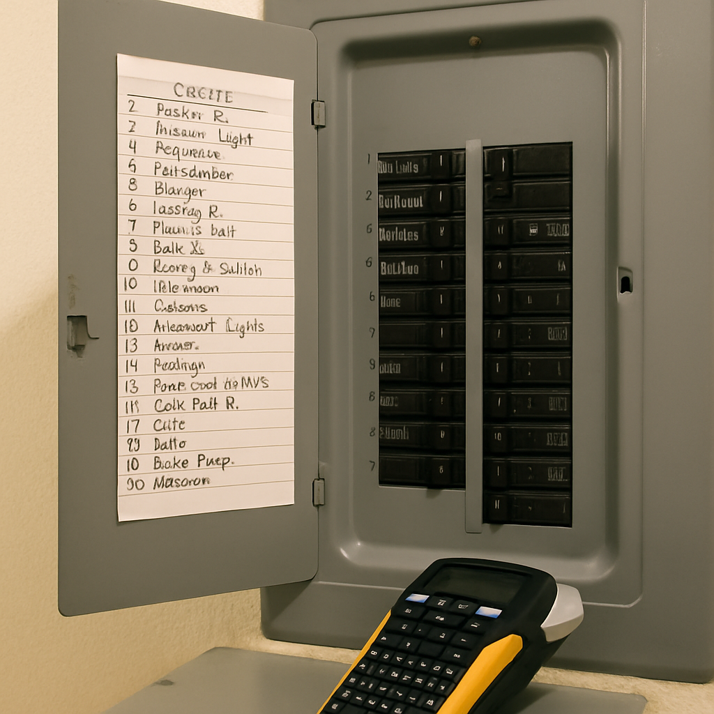 Why I Relabel Almost Every Breaker Panel I Touch — And How to Do It Right — image 2